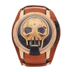 HYT H1 Skull 18 Karat Rose Gold S48-DG-57-NF-LM