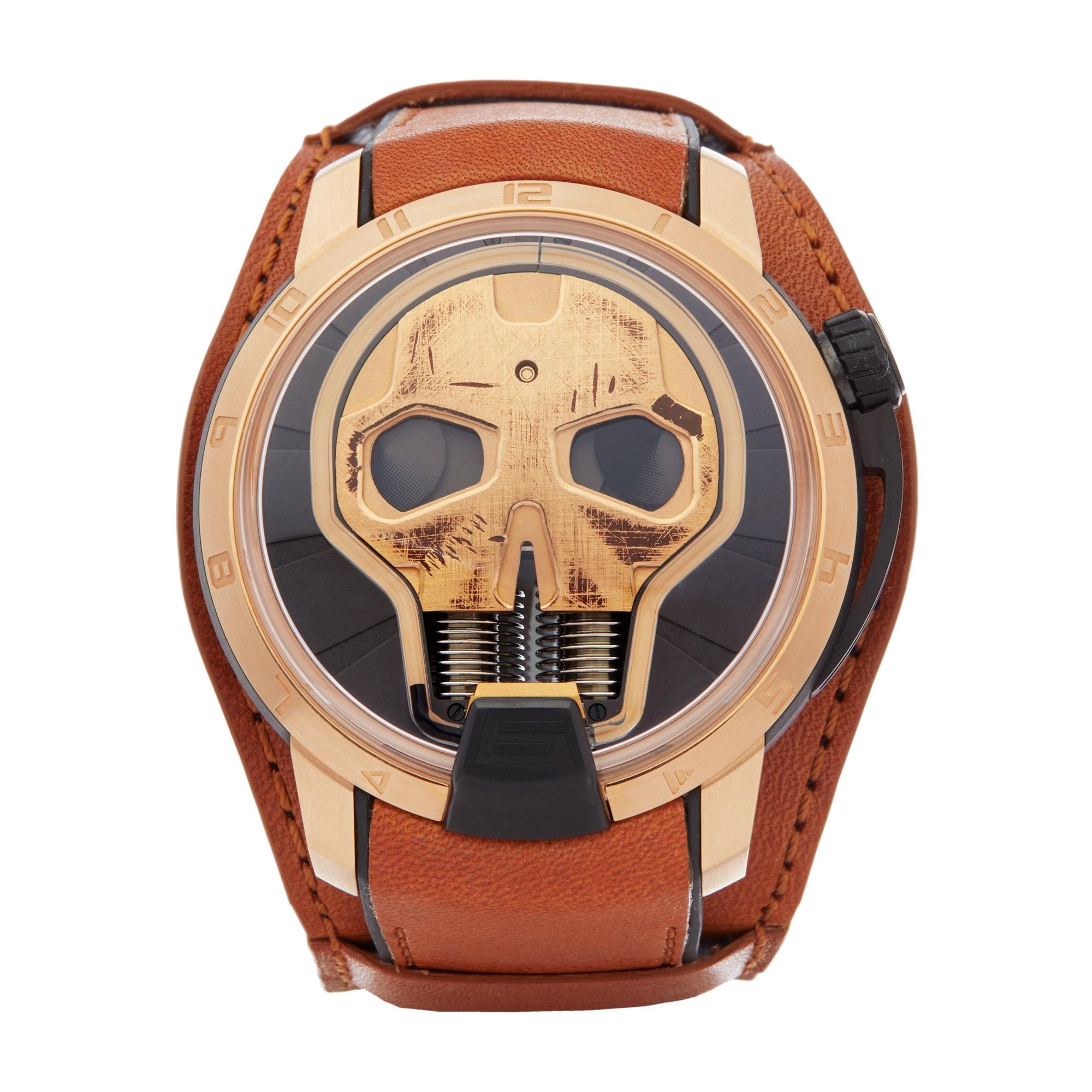 HYT H1 Skull 18K Rose Gold S48-DG-57-NF-LM