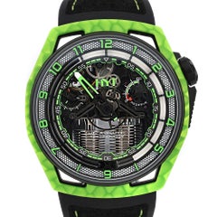 HYT Hastroid Green Laser Titanium Composite Watch H02755