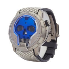 HYT Skull  S48-TT-33-BF-RA Men's Titanium Watch