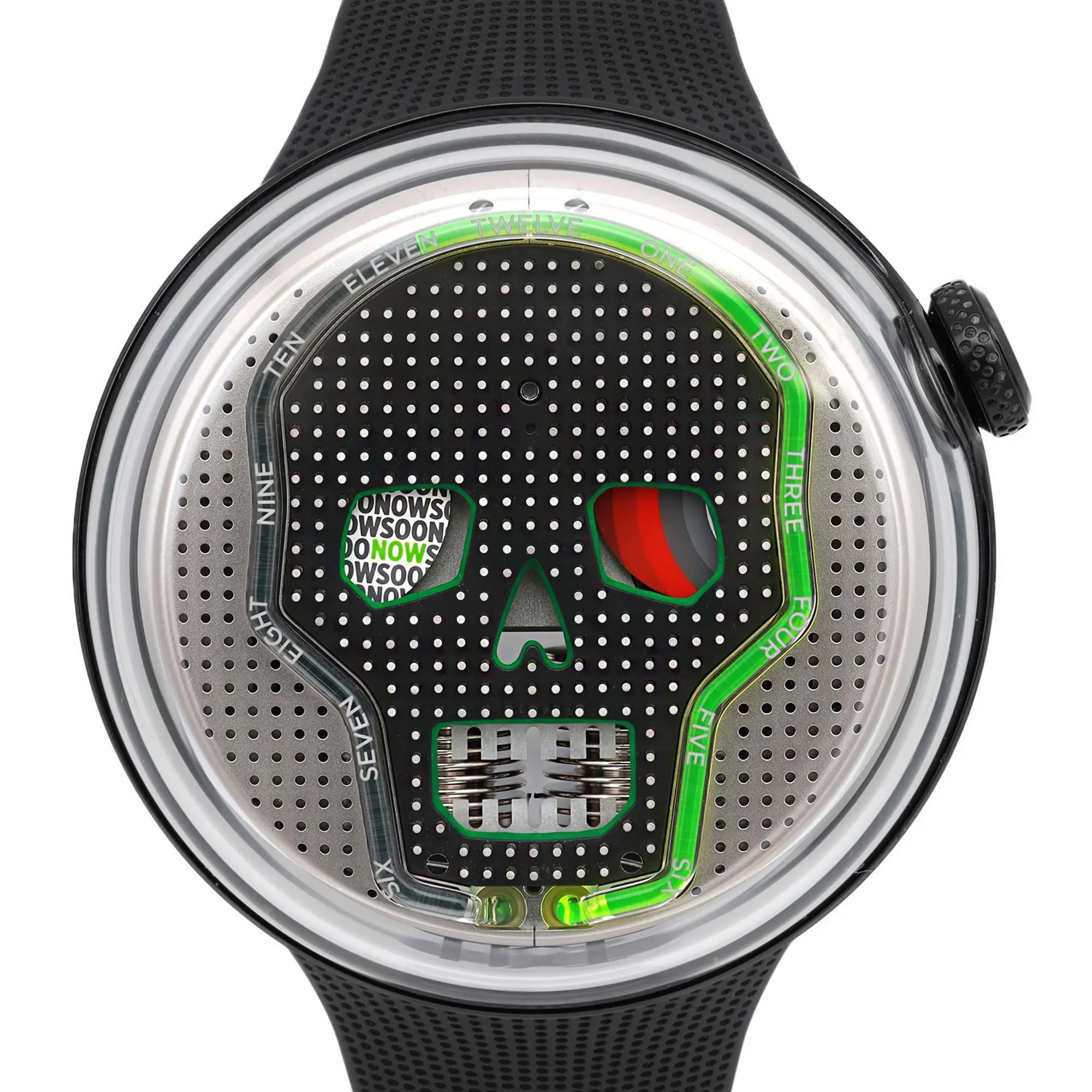 Brand New with box and Papers. Open Card. Limited to 25 pcs.

🧠 HYT Soonow Green H02235 Men’s Mechanical Watch (48.8mm)
📌 General Overview
Brand: HYT

Model Name: Soonow Green

Model Number: H02235

Type: Wristwatch

Department: