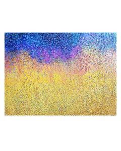 Dansaekhwa abstract painting by established Korean artist Hyun Ae Kang "Pray XI"