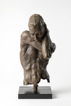 Folded Arms Study Dripping Torso Fragment