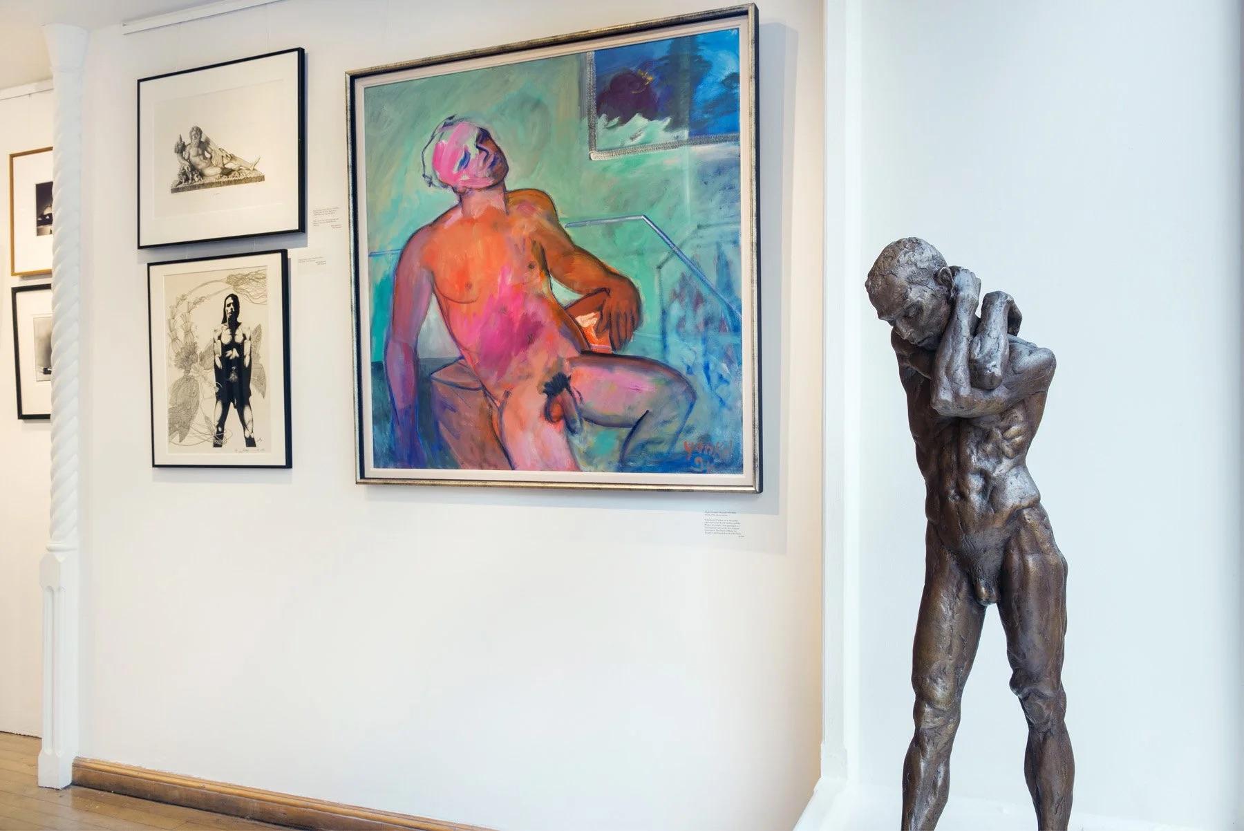 Studio a bracci ripiegati (Figura intera) in vendita 5