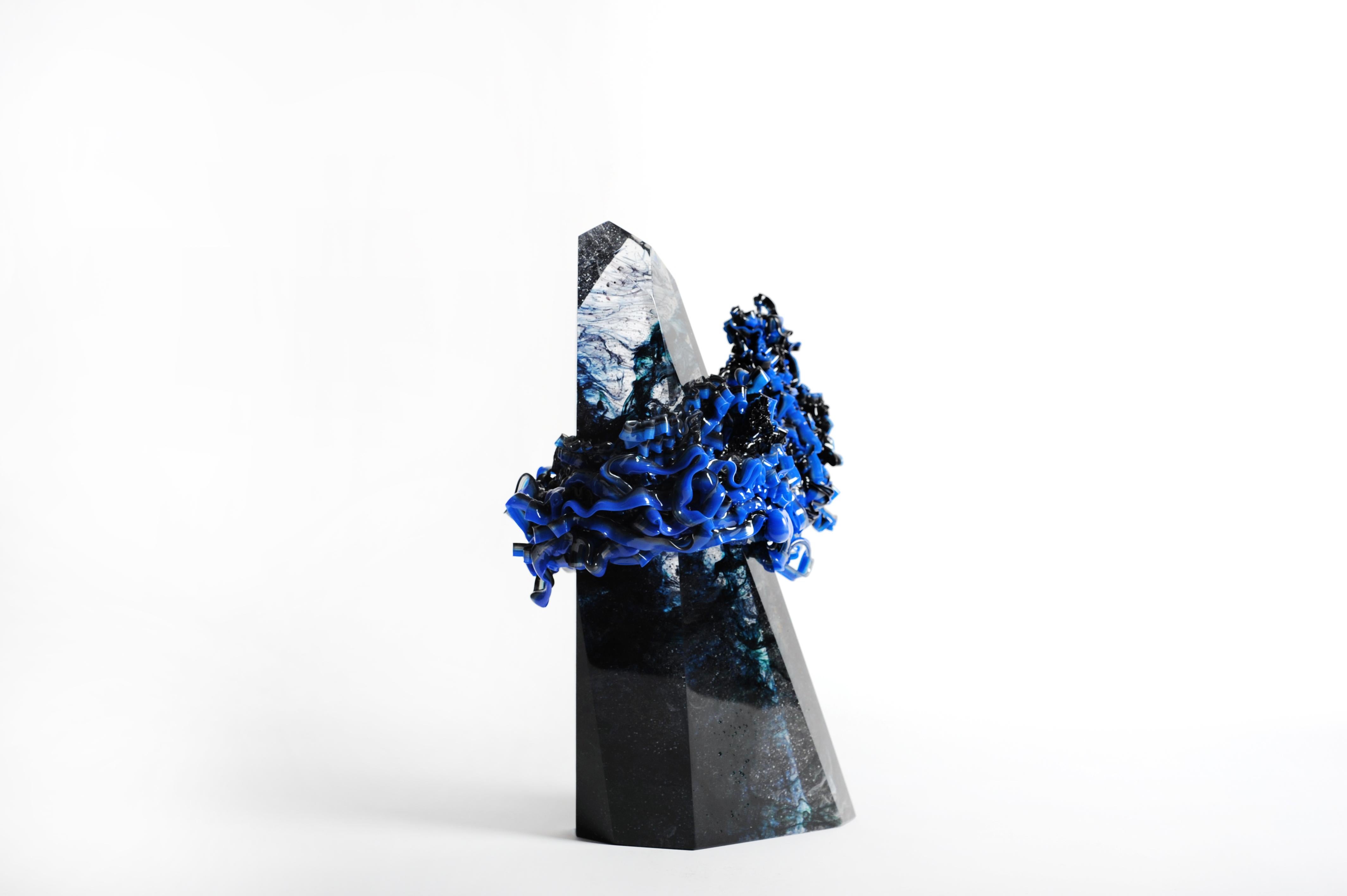 Modern I am Bat-Mang Sculpture Glass Vs, Plastic Collection For Sale