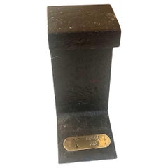 I Beam Original Piece From 1902 Y Bridge Collectible Stamped Bookend Doorstopper