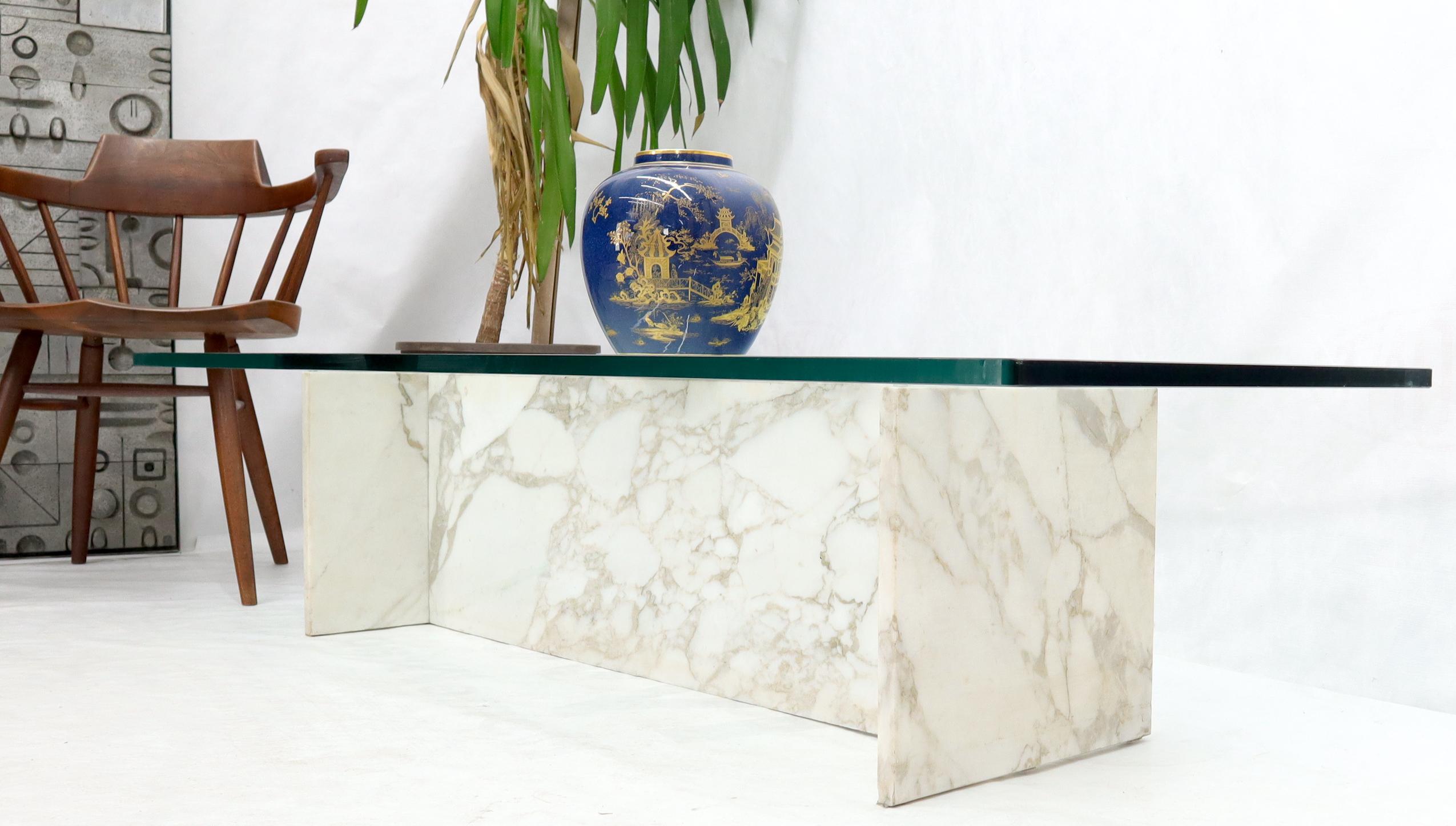 glass table marble base