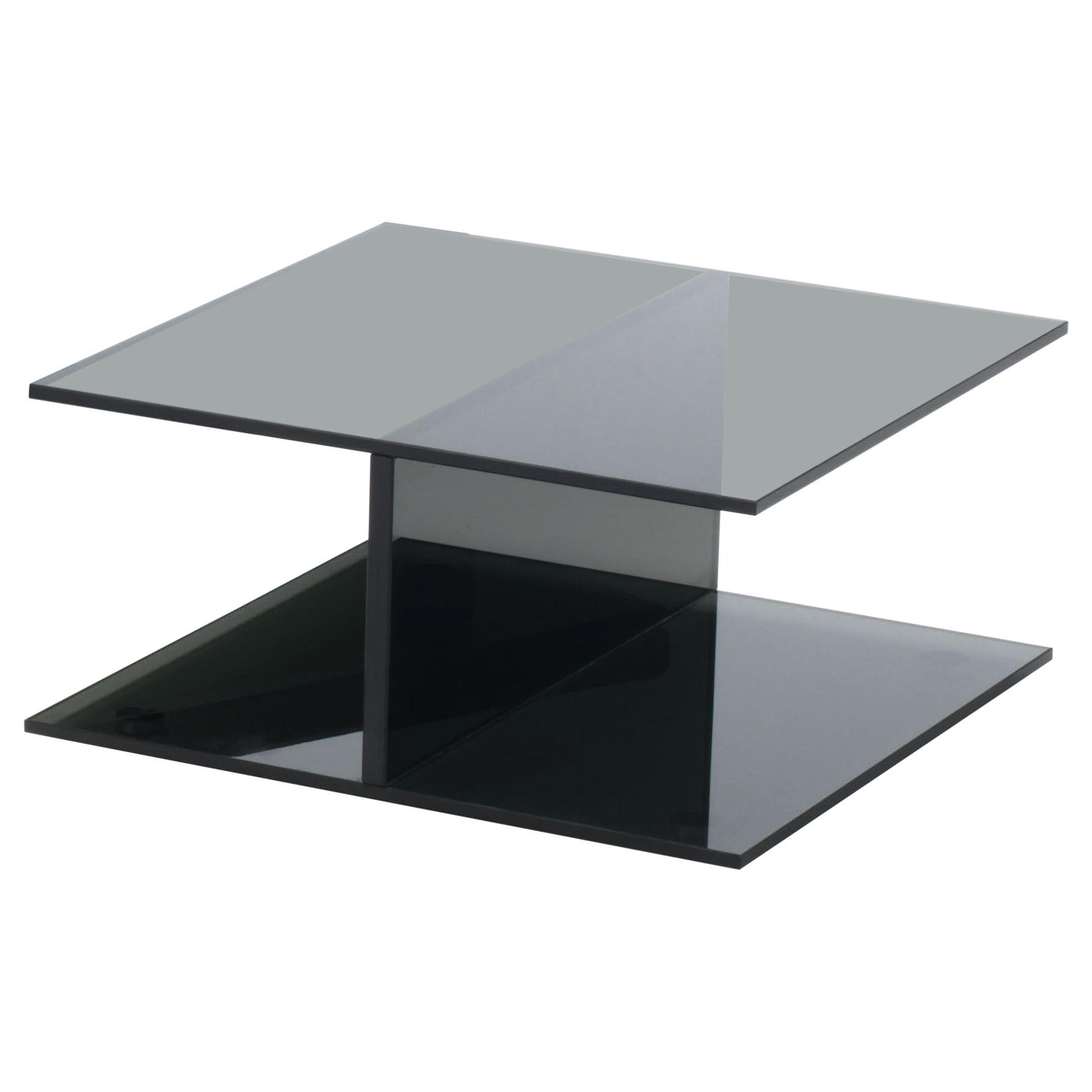 Glas Italia Boxy Side Table For Sale at 1stDibs