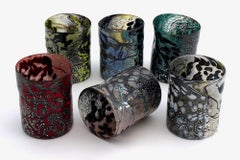 I Bizantini. Bicchieri in vetro di Murano – Set Tramonto Eclectic - Collezione Maestro