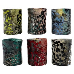 I Bizantini. Bicchieri in vetro di Murano – Set Tramonto Eclectic - Collezione Maestro