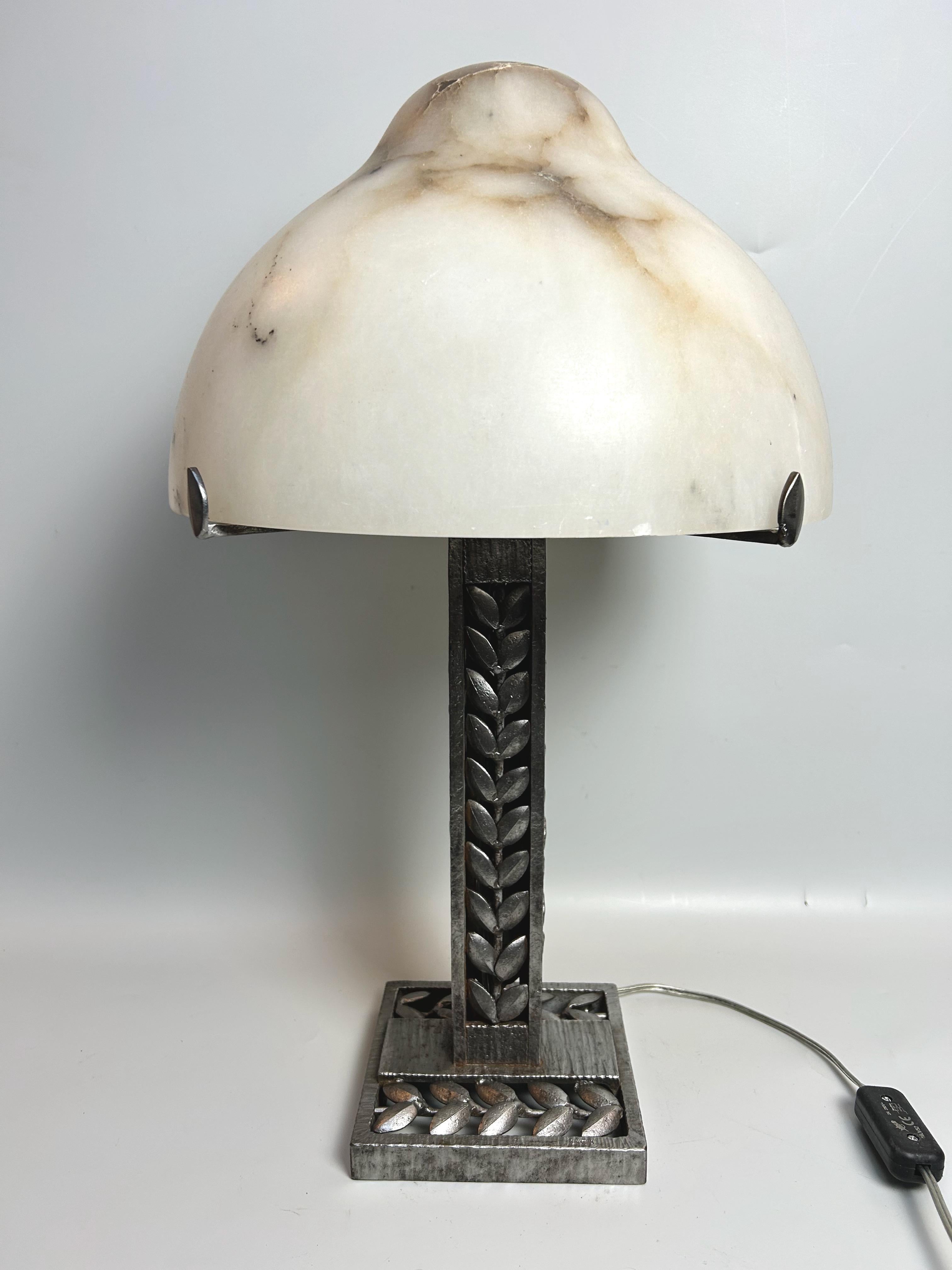 Art-déco-Lampe von Katona, Louis Katona im Angebot 3