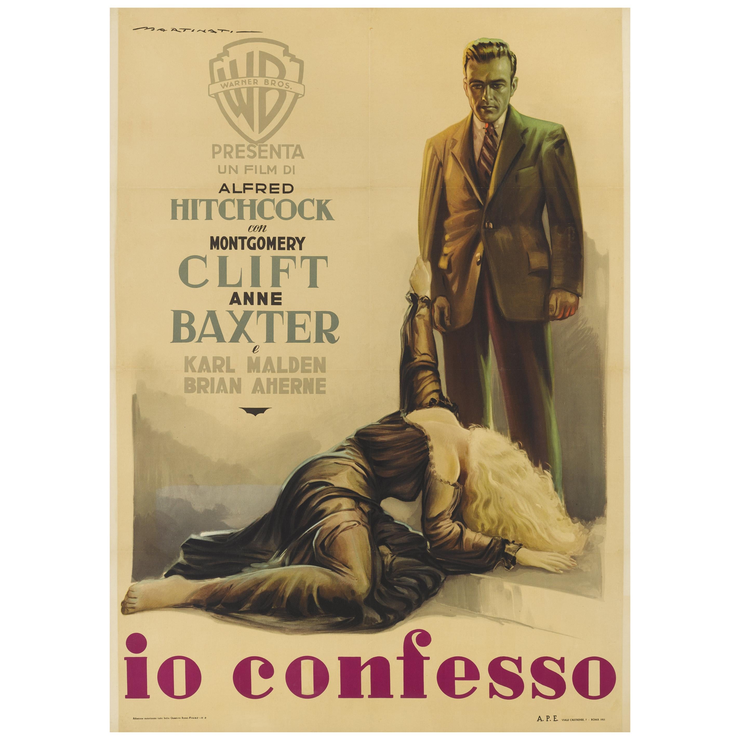 I Confess / Io Confesso For Sale