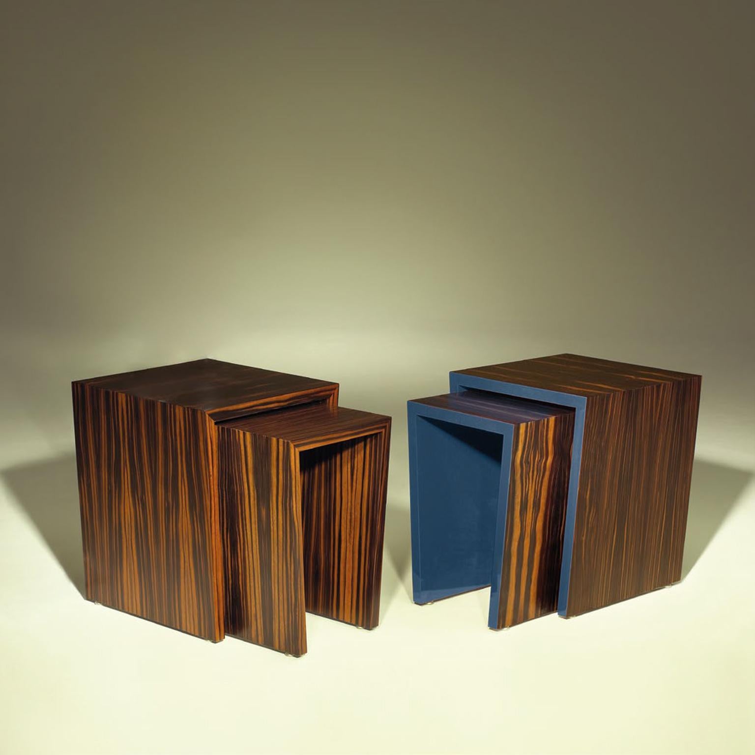 I Contemporary and Customizable Set of Tables by Luísa Peixoto For Sale 9