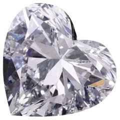 I Flawless GIA Certified 10 Carat Heart Shape Diamond