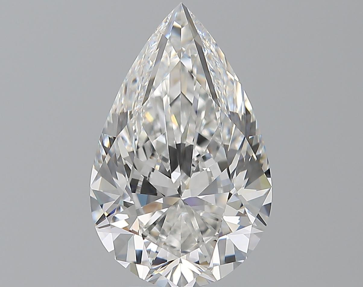 5 carat pear diamond ring