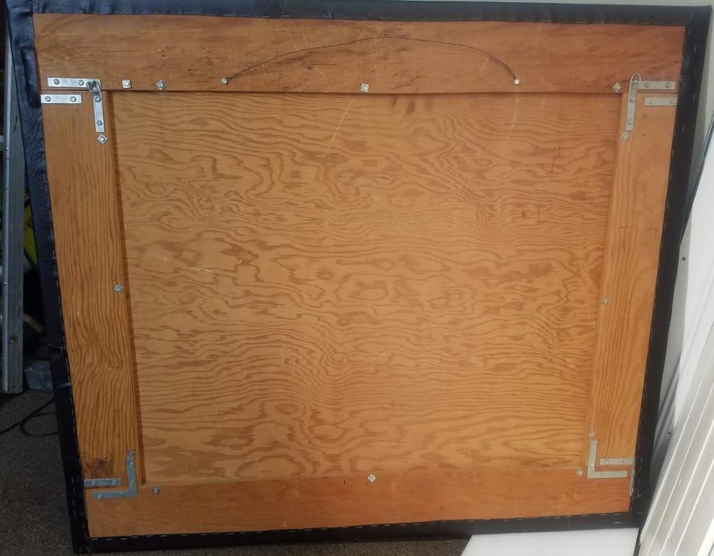 Panneau de mosaïque Yei Dancers de style Navajo du milieu du siècle par I. Henry, Californie années 1960 en vente 11