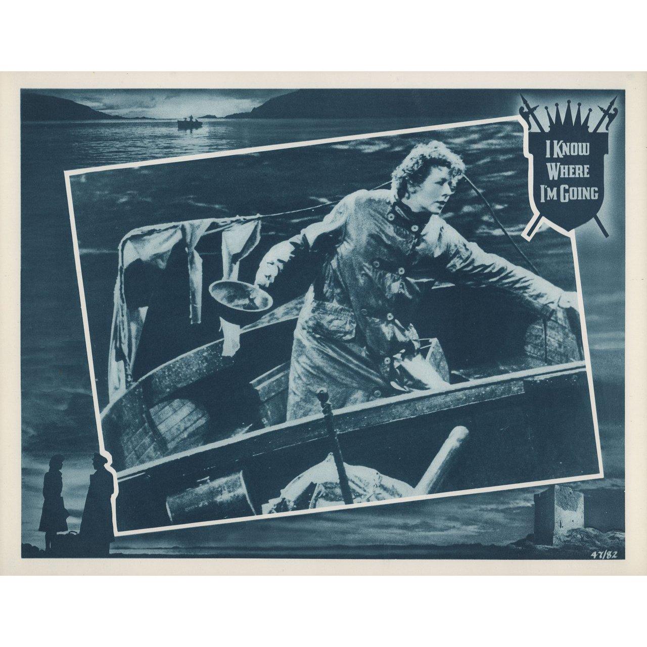 Americano So dove sto andando! Cartolina di scena degli Stati Uniti del 1947 in vendita