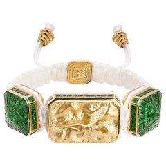 I+I  Me & MyLife, bracelet en or 18 carats avec micro-sculpture 3D et diamants