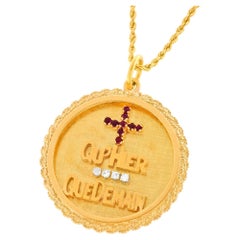 I love you more each day Love Token 14k