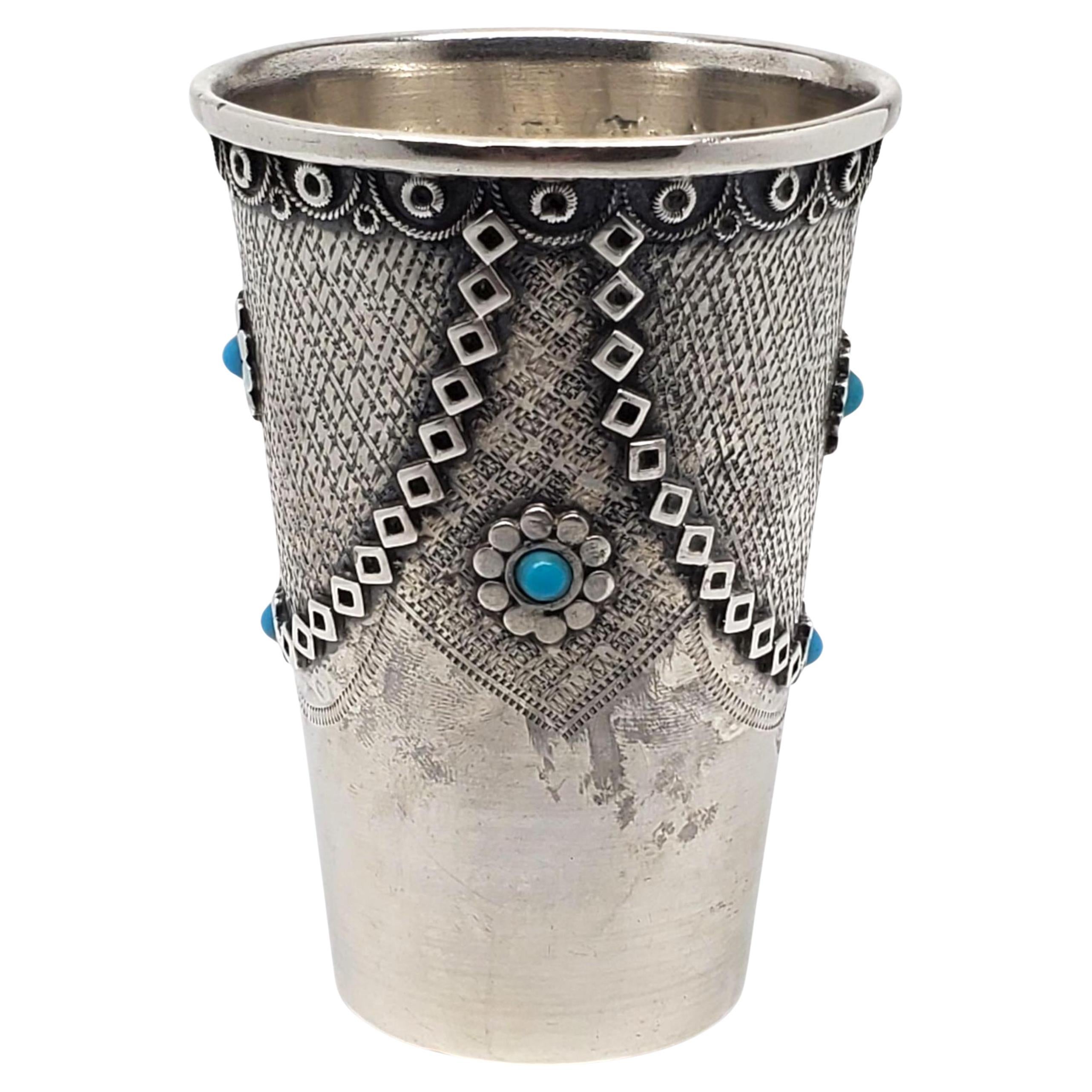 I. M. Fain Israel Sterling Silber Kiddusch-Becher #22640 im Angebot