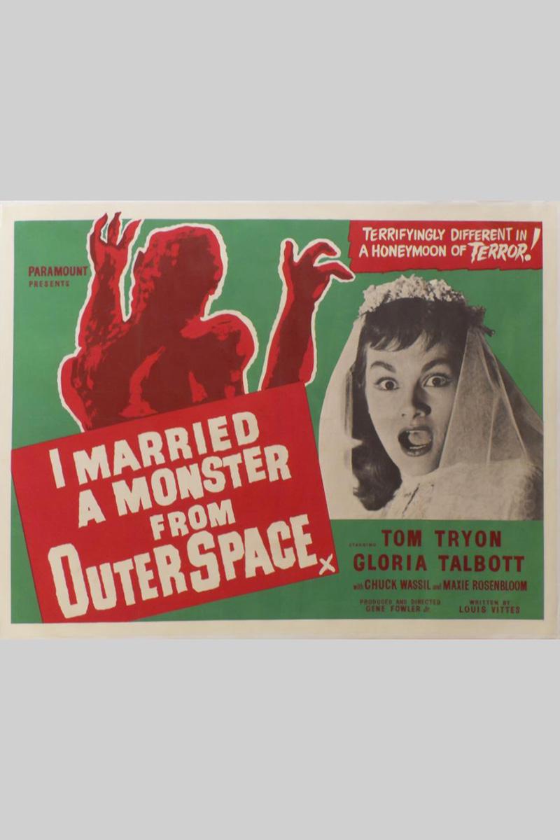 i married a monster from outer space poster