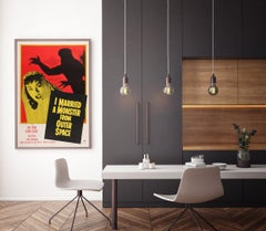 'I Married A Monster From Outer Space' Original US One Sheet Movie Poster, 1958