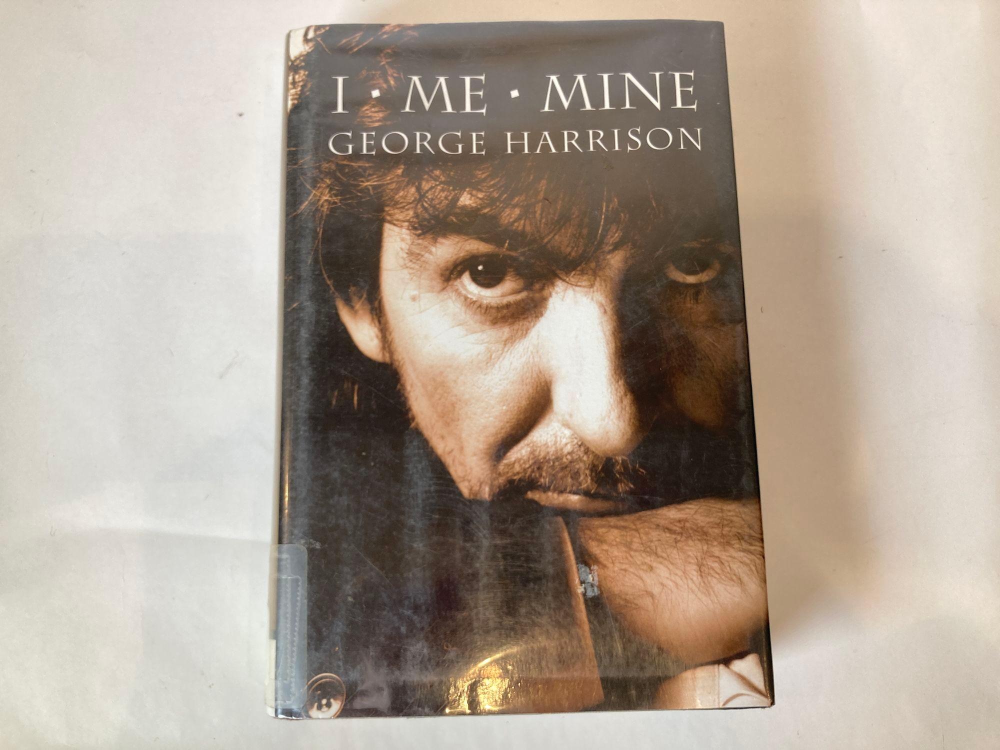 I, Me, Mine is an autobiographic memoir by the English musician George Harrison, formerly of The Beatles.
It was first published in 1980 as a hand-bound, limited edition book by Genesis Publications, with a mixture of printed text and multi-colour