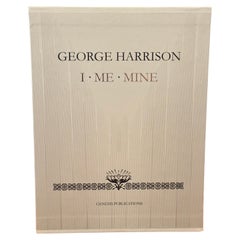"I, Me, Mine" Book and Slipcover Publisher's Edition Signed by Roylances'