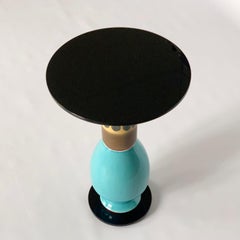 'i Melt with You' Vintage Side Table, Made of Clay and Glass