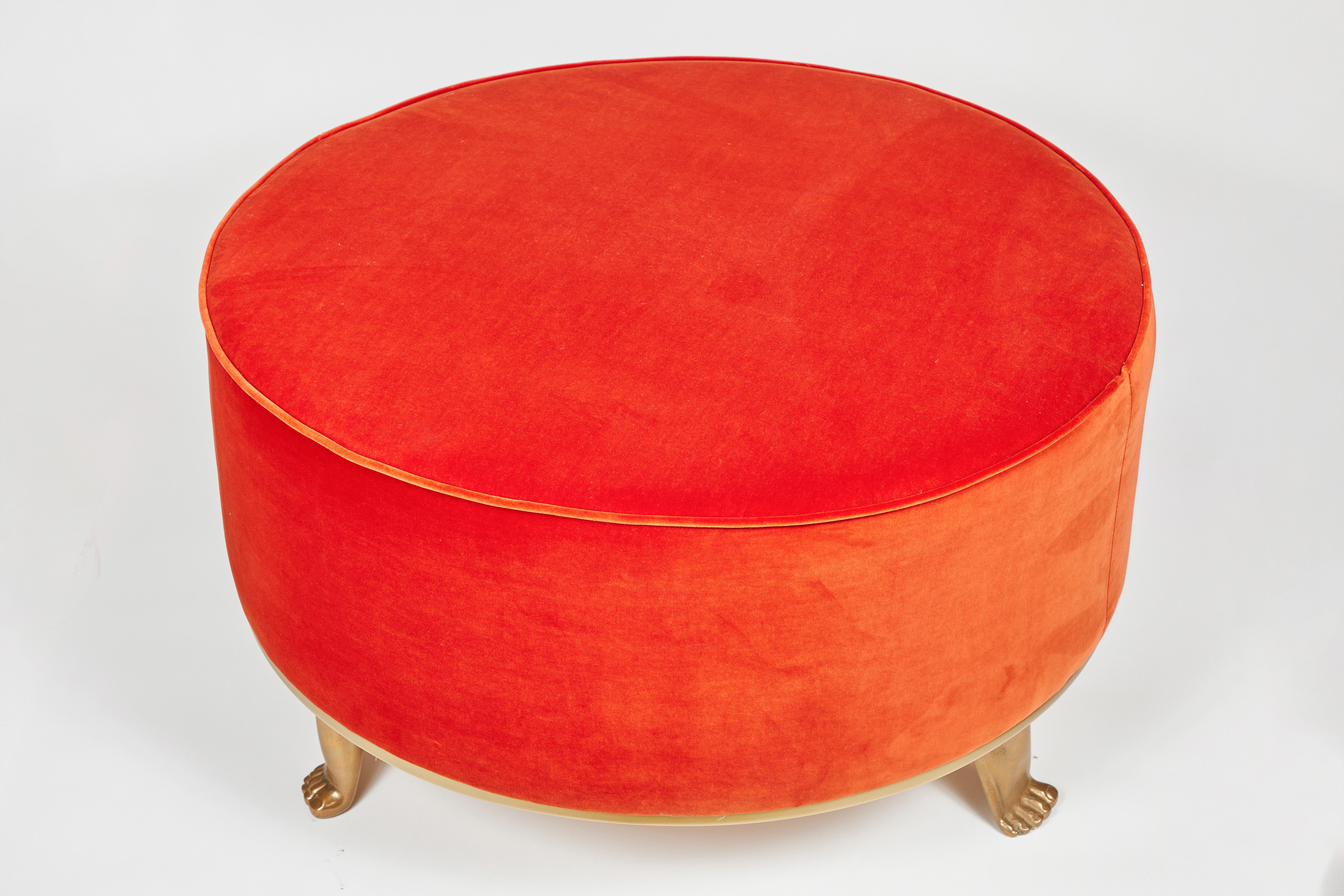 American I Piedi Ottoman by On Madison For Sale