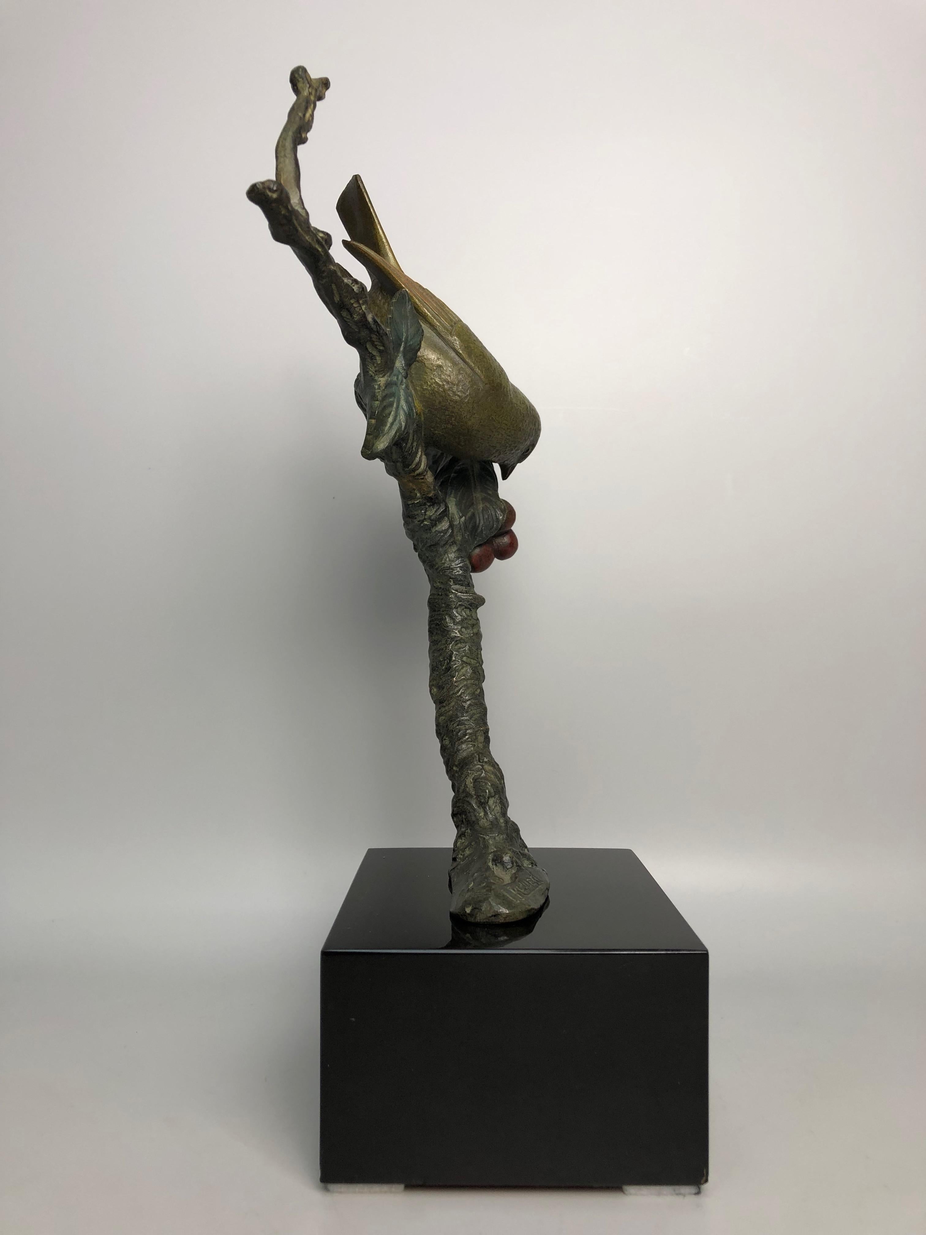 I. Rochard Art Deco Bronze Sculpture For Sale at 1stDibs