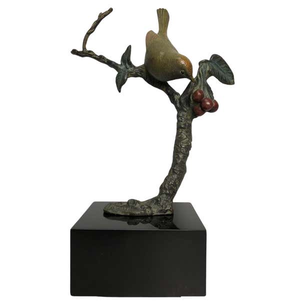 I. Rochard Art Deco Bronze Sculpture For Sale at 1stDibs