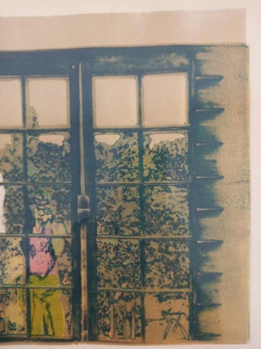 „I Visited Eden at Sunset“ – signierte Lithographie von Freda Guttman Bain (1974) (Kanadisch) im Angebot