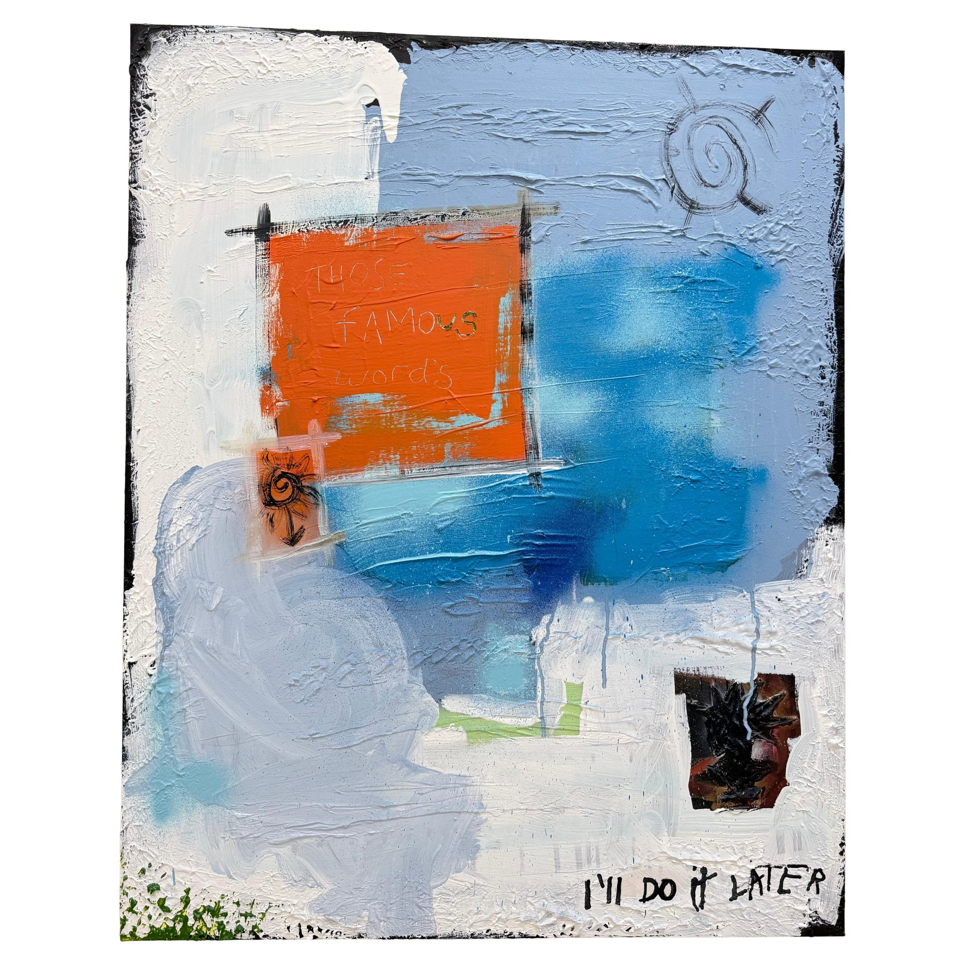 "I Will Do It Later" By Andrew Baptiste For Sale