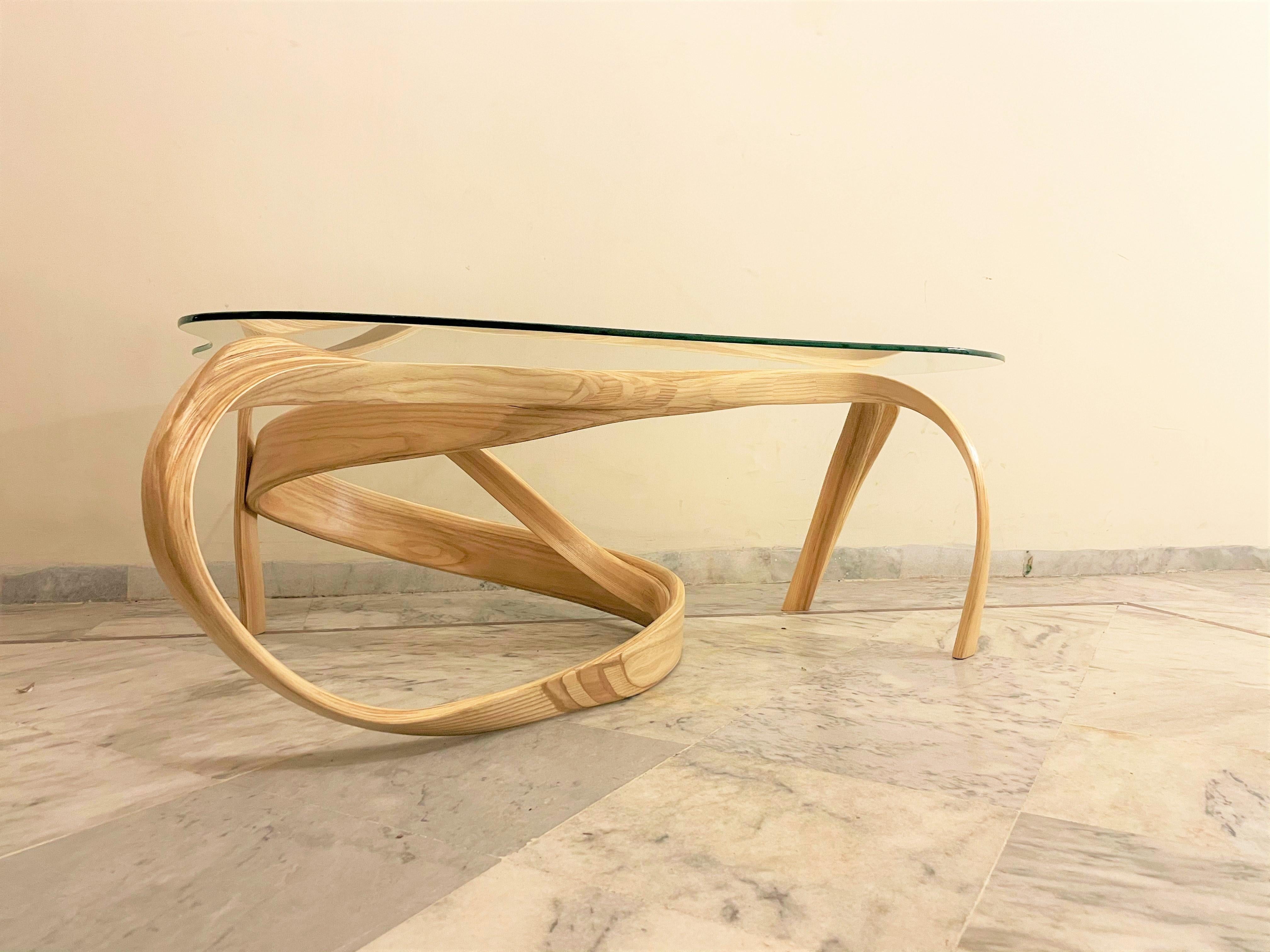 Contemporary I0I Centre Table by Raka Studio For Sale
