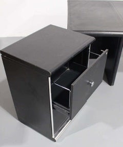 i4 Mariani for The Pace Collection Large Executive Desk with File Cabinets