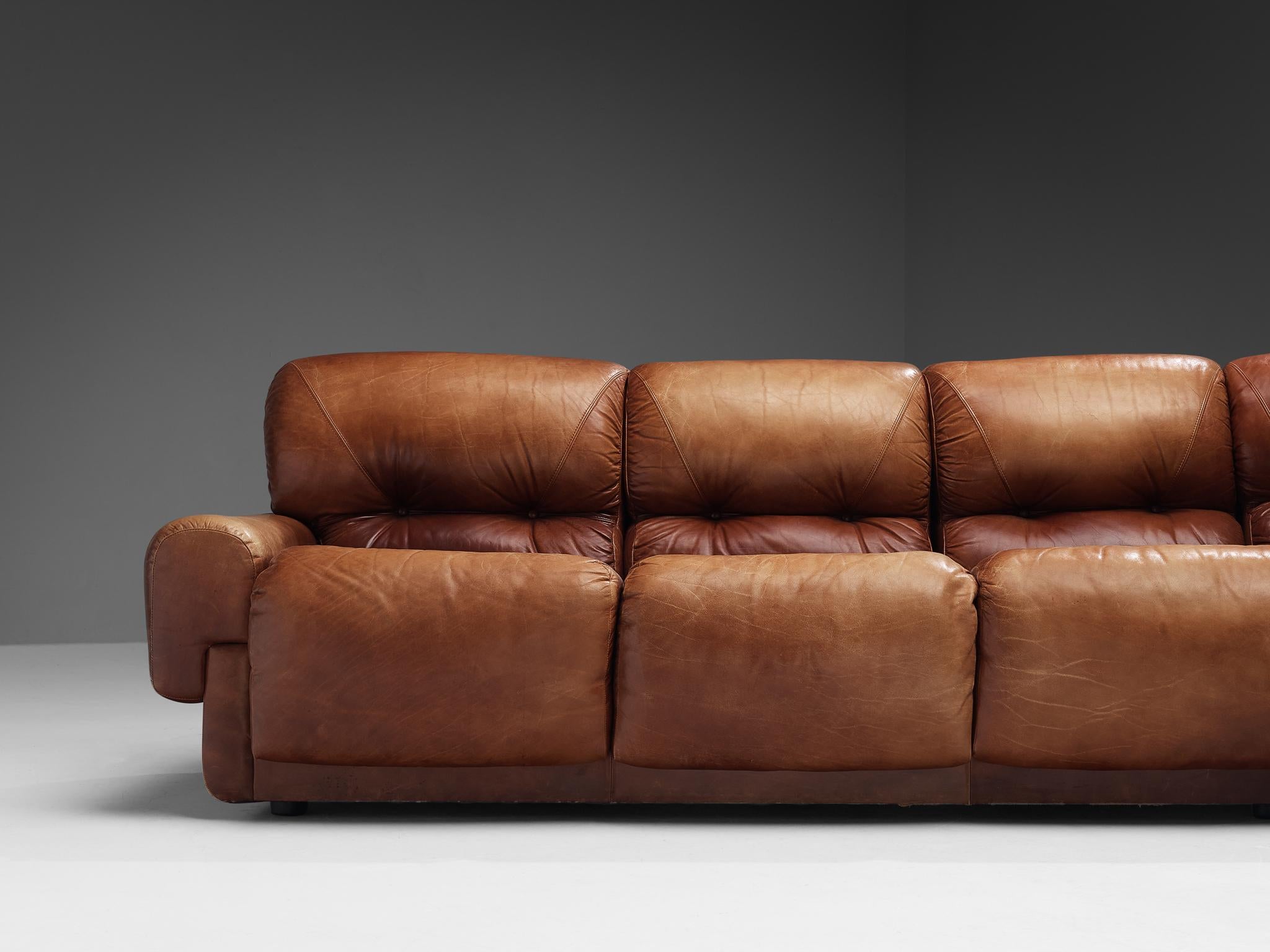 large leather sectional sofas