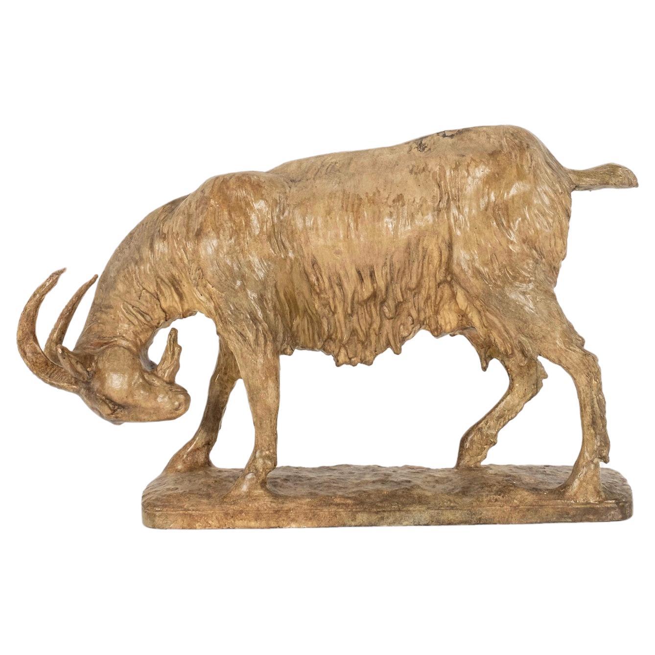 I940s Italian Terracotta Goat For Sale