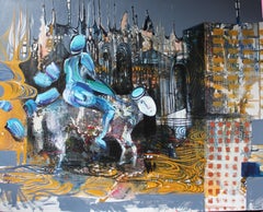 Georgianische zeitgenössische Kunst von Ia Liparteliani – Außergewöhnlich