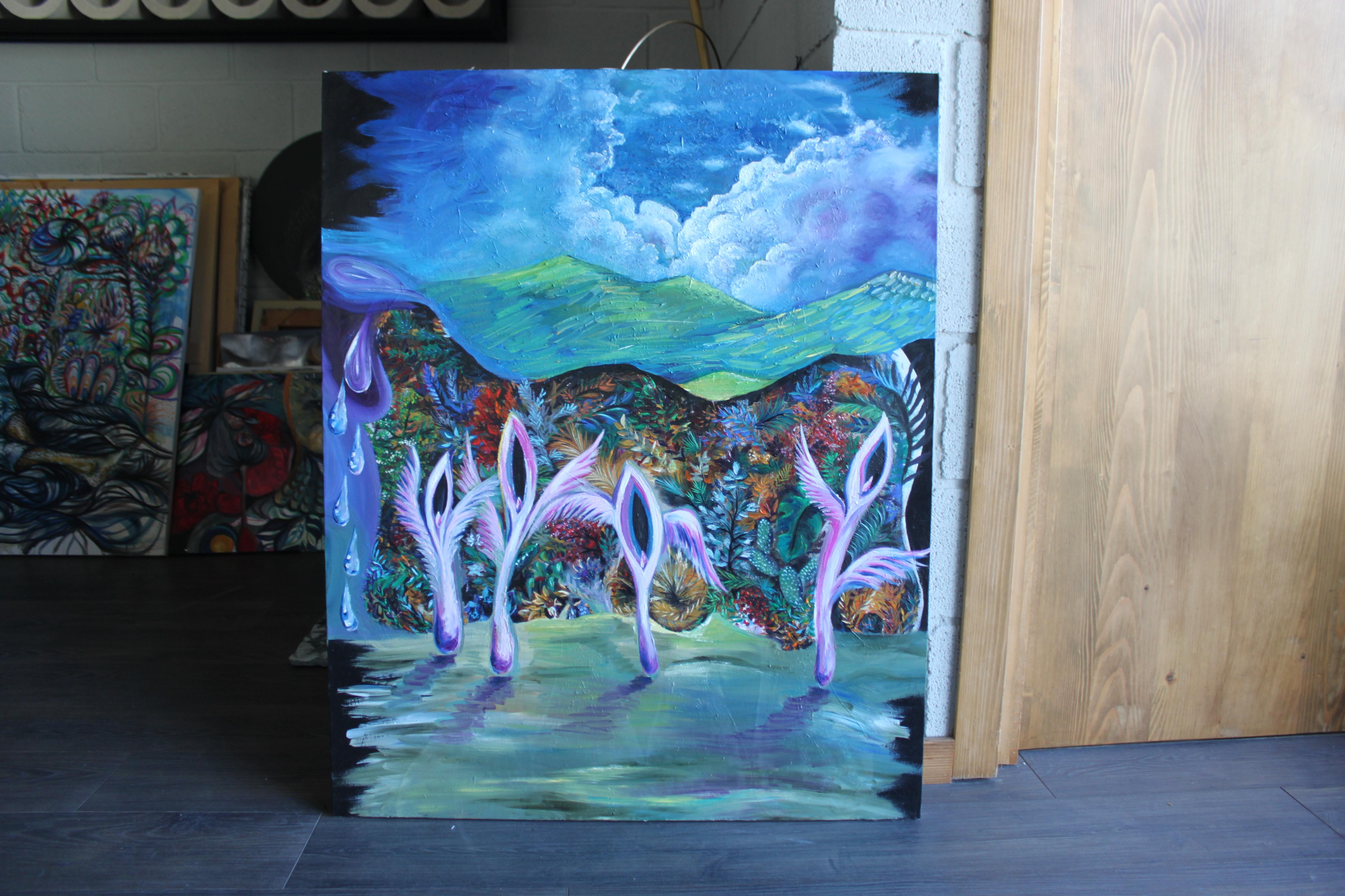 Georgian Contemporary Art by Ia Liparteliani - Dance Dance Dance For Sale 1