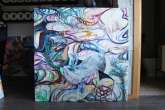 Georgian Contemporary Art by Ia Liparteliani - Four Eyes and One Rabbit