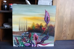 Georgian Contemporary Art by Ia Liparteliani - Midday Flower