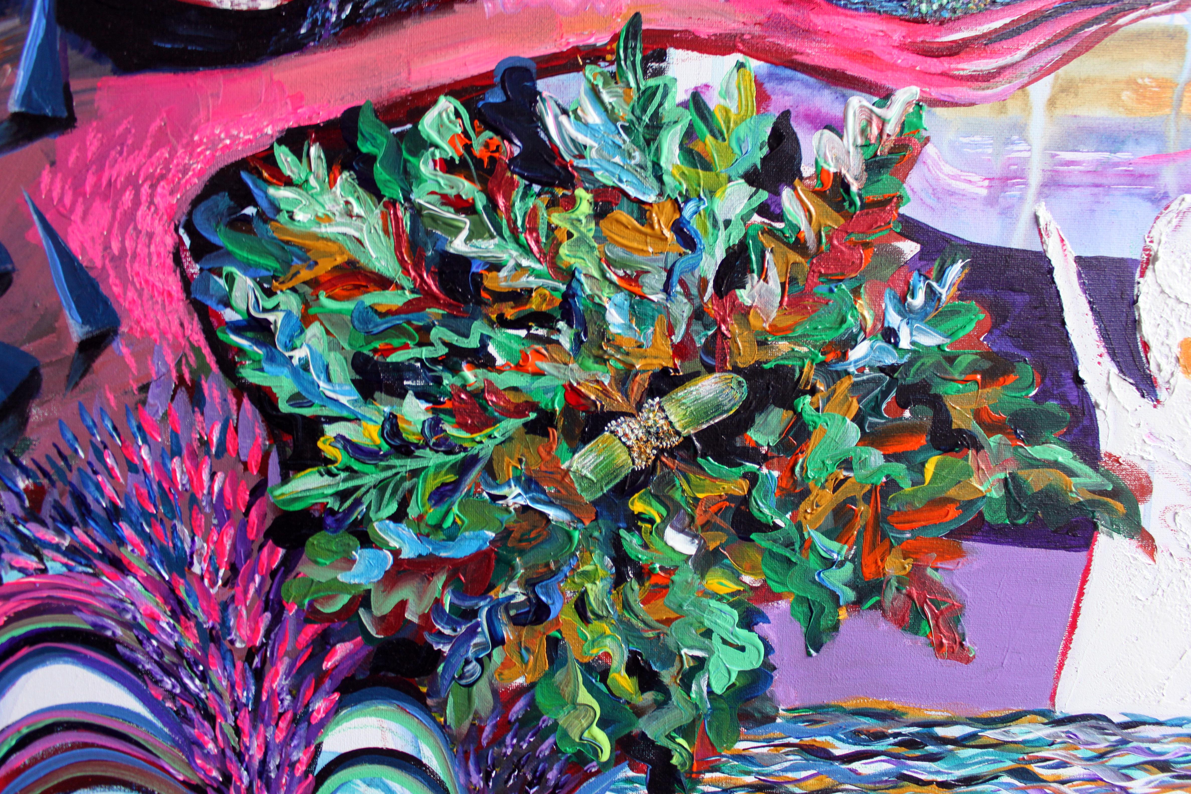 Arte contemporanea georgiana di Ia Liparteliani - Paradise in vendita 1