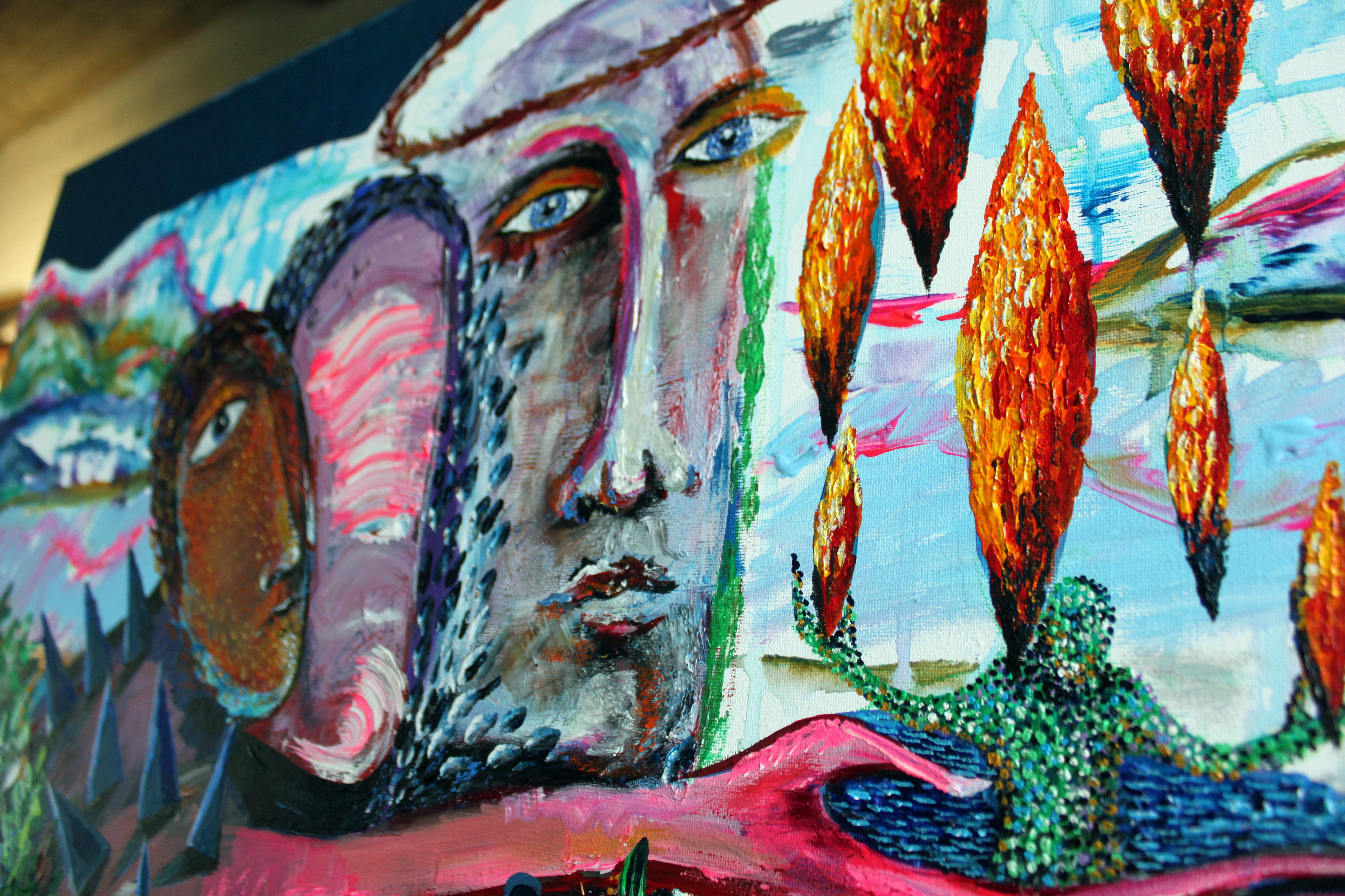 Arte contemporanea georgiana di Ia Liparteliani - Paradise in vendita 2