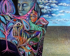 Georgianische zeitgenössische Kunst von Ia Liparteliani – Wish