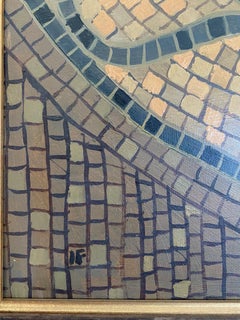 « Danseurs se reposant VII ». Scène d'intérieur impressionniste avec deux filles. Huile sur panneau