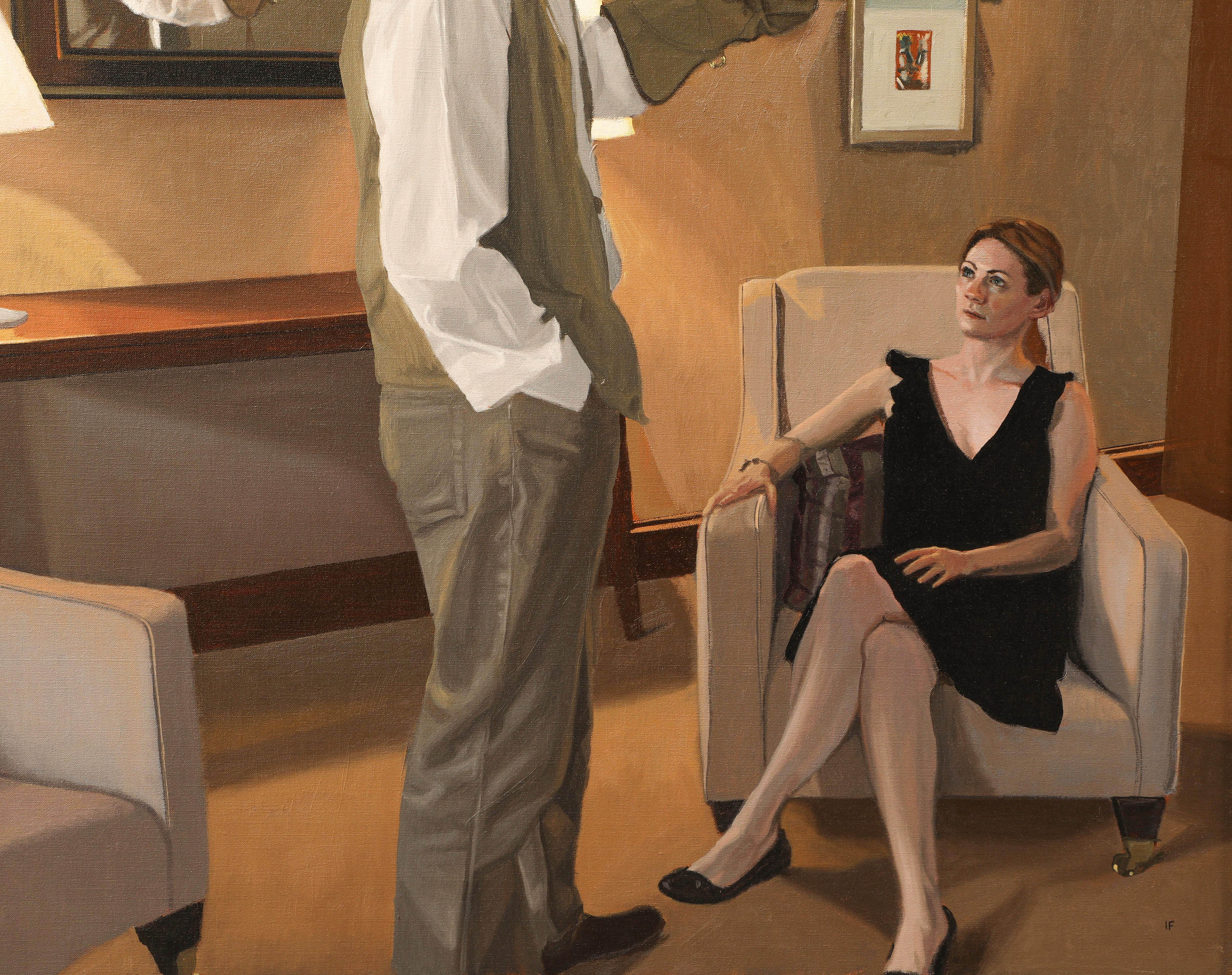 Falcon 2 - Painting Realismo di Iain FAULKNER