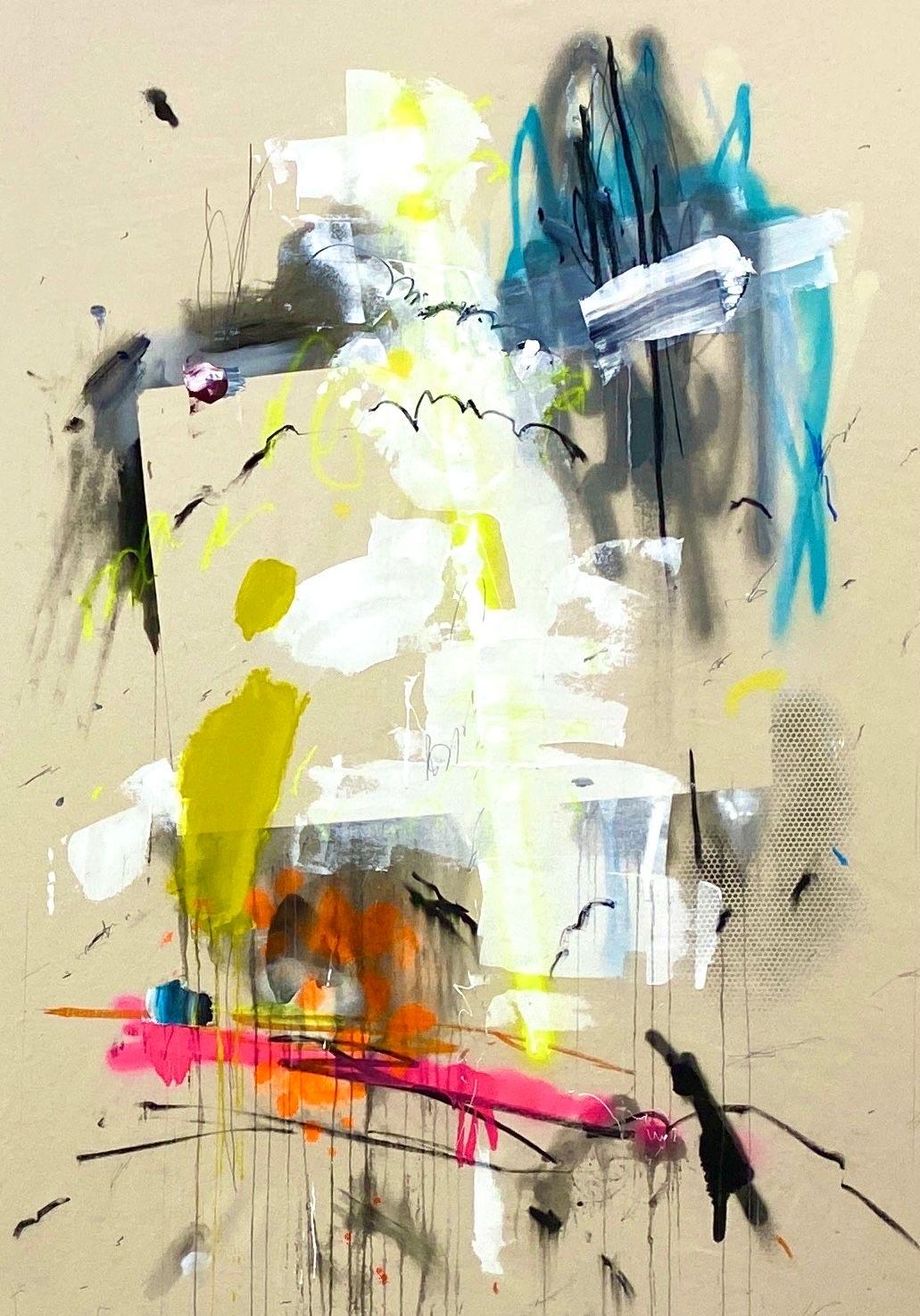 Iain H Williams  Abstract Painting - Iain H Williams, Present Tense II, 2022