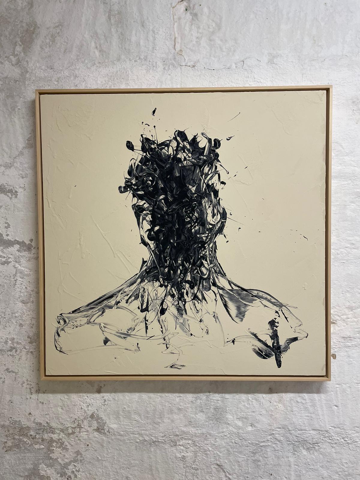 ABSTRACT Painting Texture Spanish Contemporary Artist Iñaki Moreno 2023 6