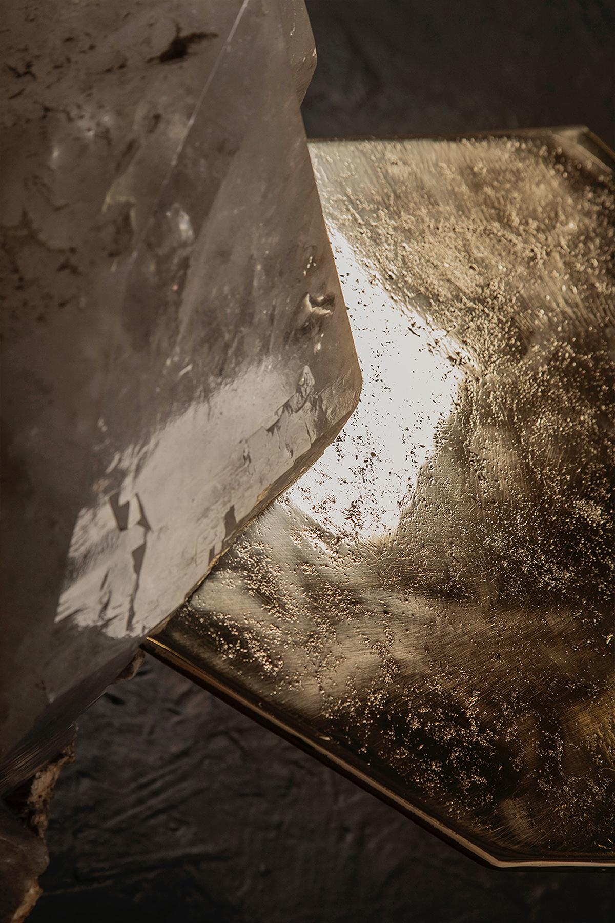 Cristal Table basse Ialino en vente